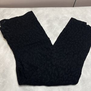 Torrid ~Pull On Pixie Pant - Black Leopard Print  ~Size 1